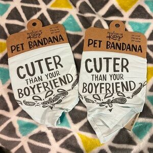 Light Blue Rayon dog Bandana(listing is for 1-message if you want both)